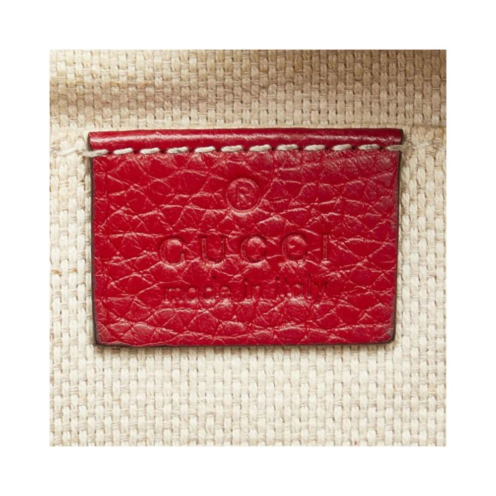 Pre Loved Gucci Leather Crossbody Bag with Tassel and Interlocking G - Picture 7 of 8